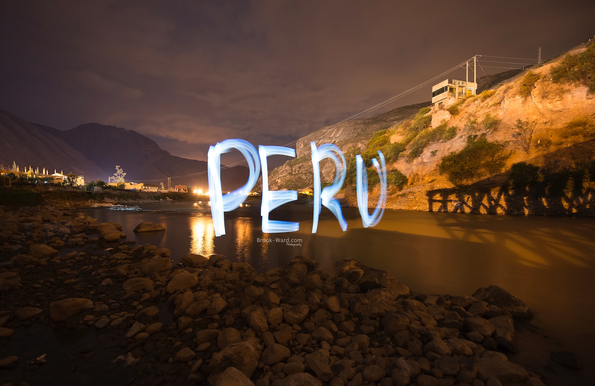 Light Painting - Peru