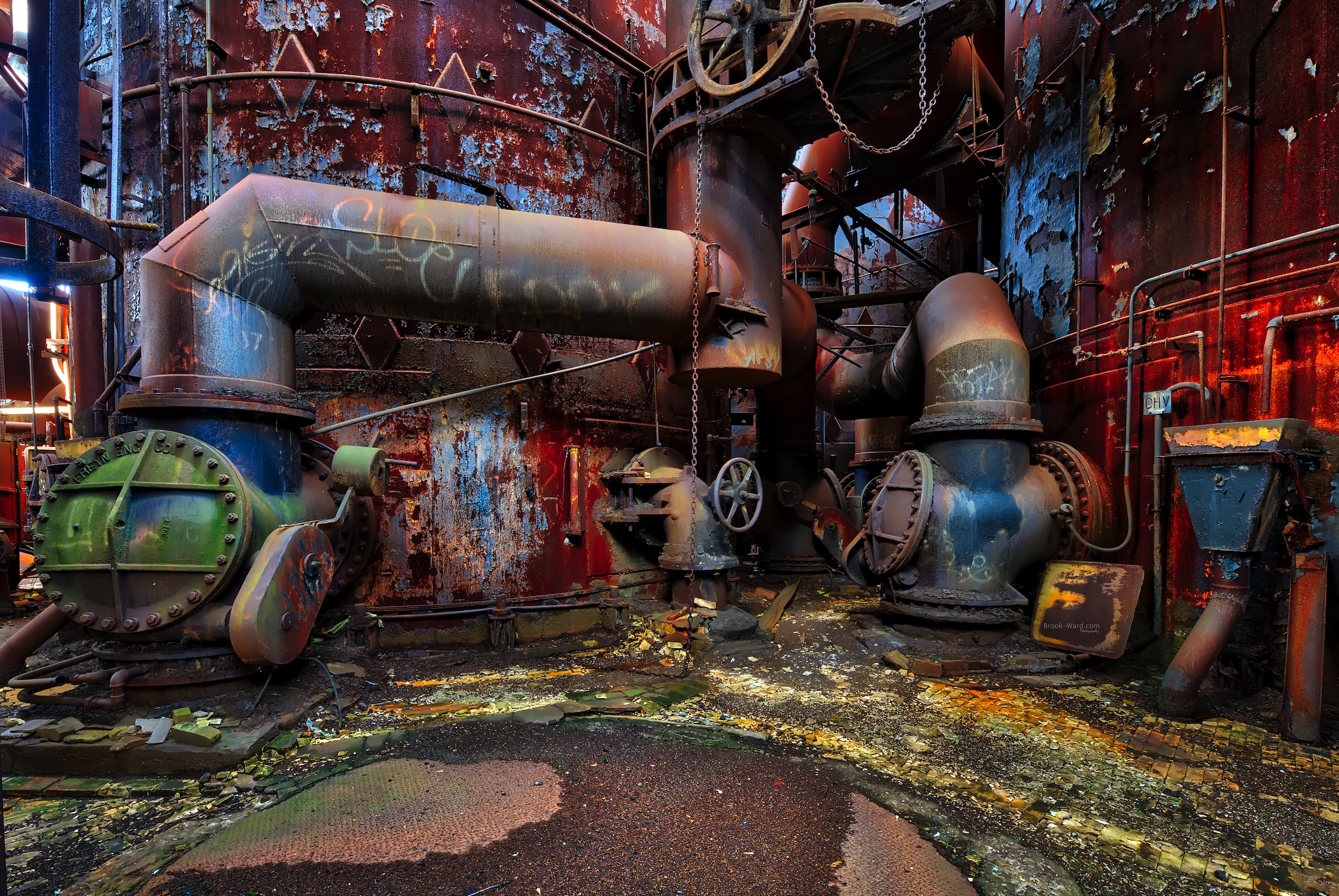 My photo of the Carrie Furnace