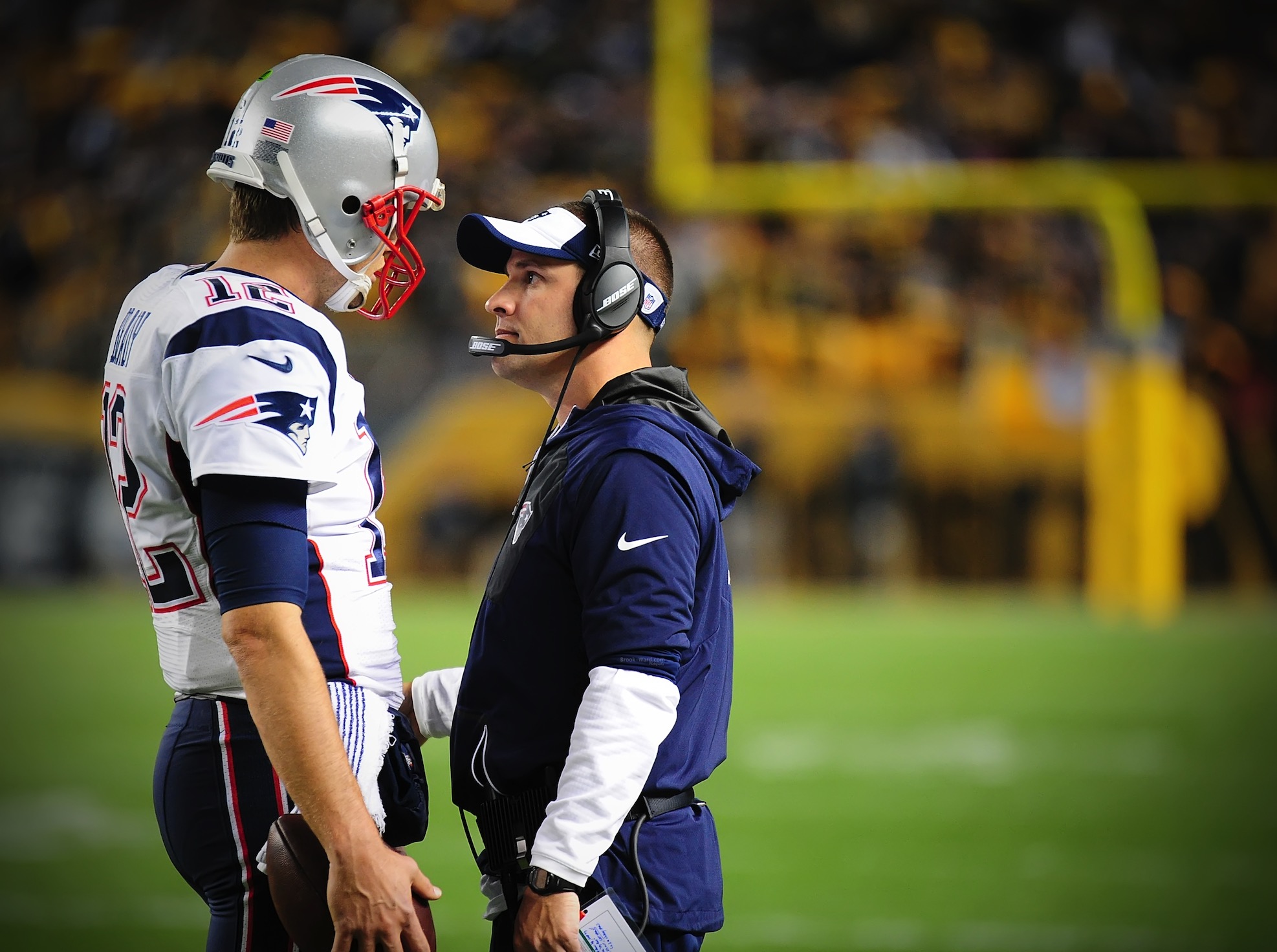 Tom Brady and Josh McDaniels