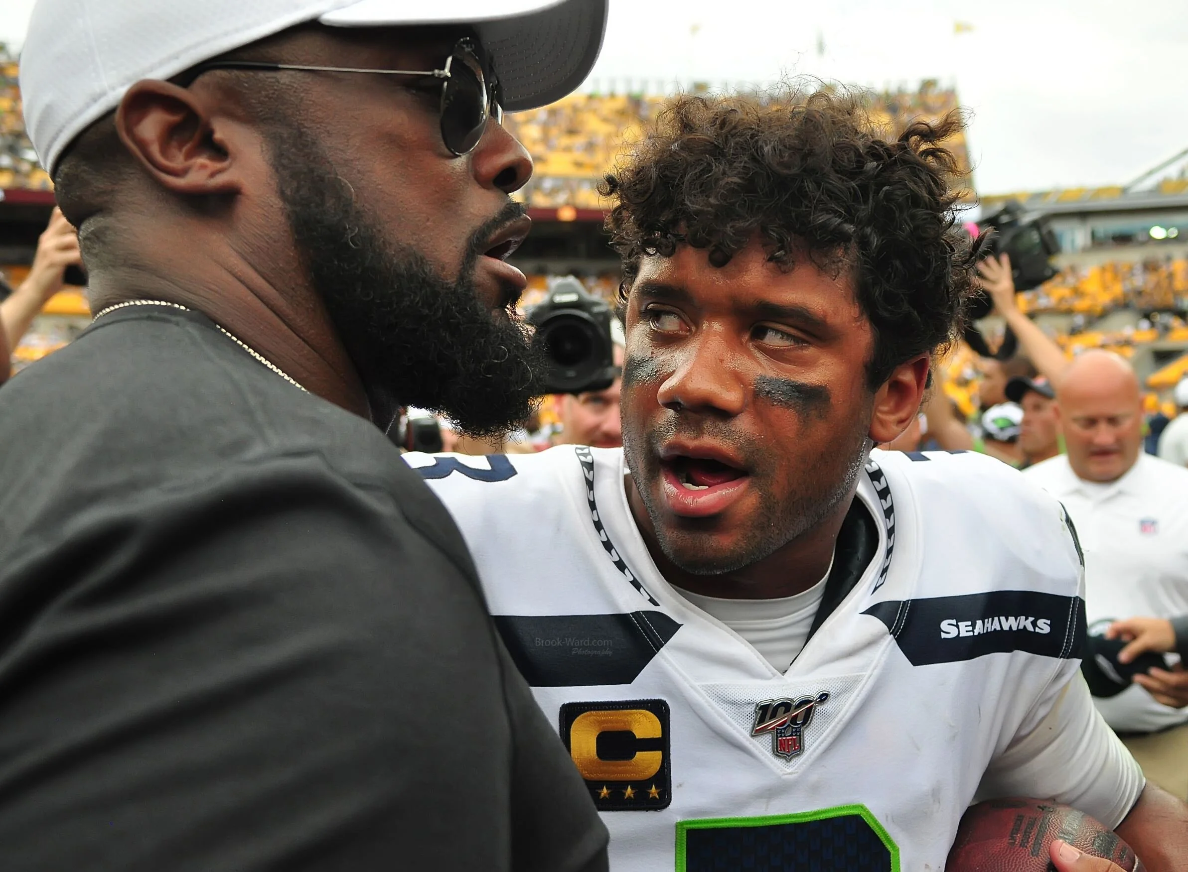 Mike Tomlin &amp; Russell Wilson