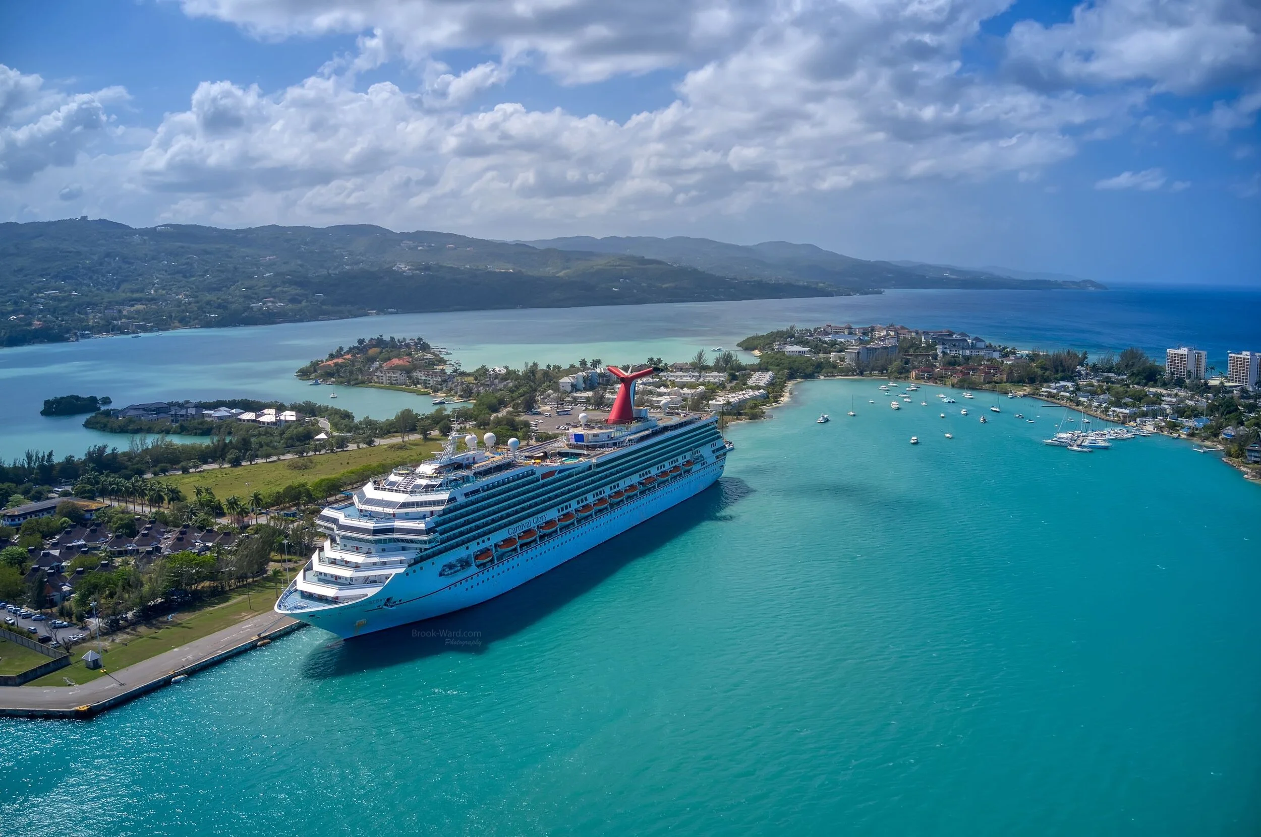 Carnival Glory in Montego Bay Jamaica