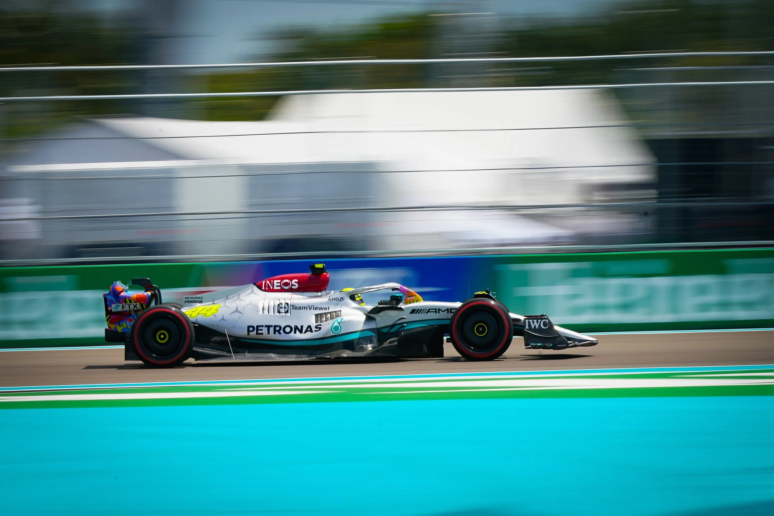 Lewis on track - Miami GP