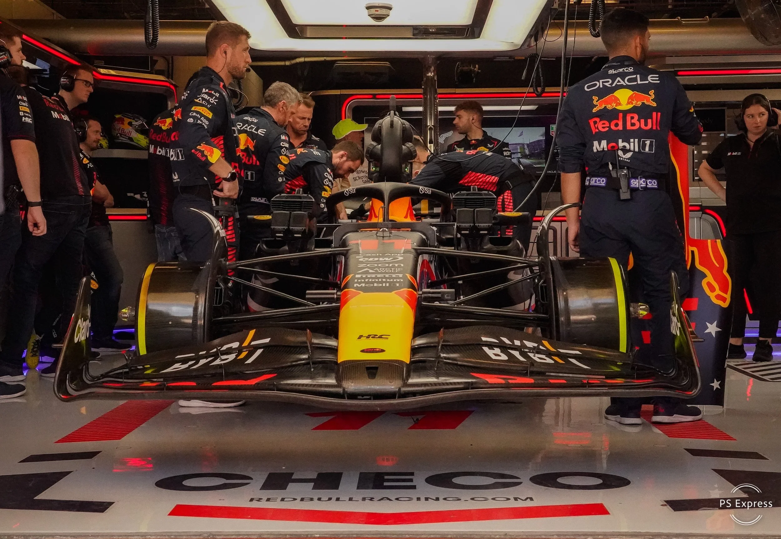 2023 USGP garage - Sergio