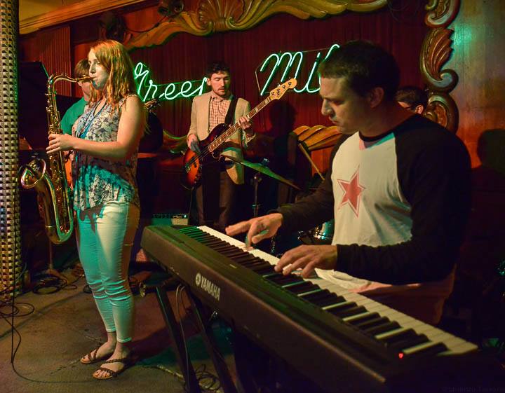 Playing for Paper Machete at the Green Mill