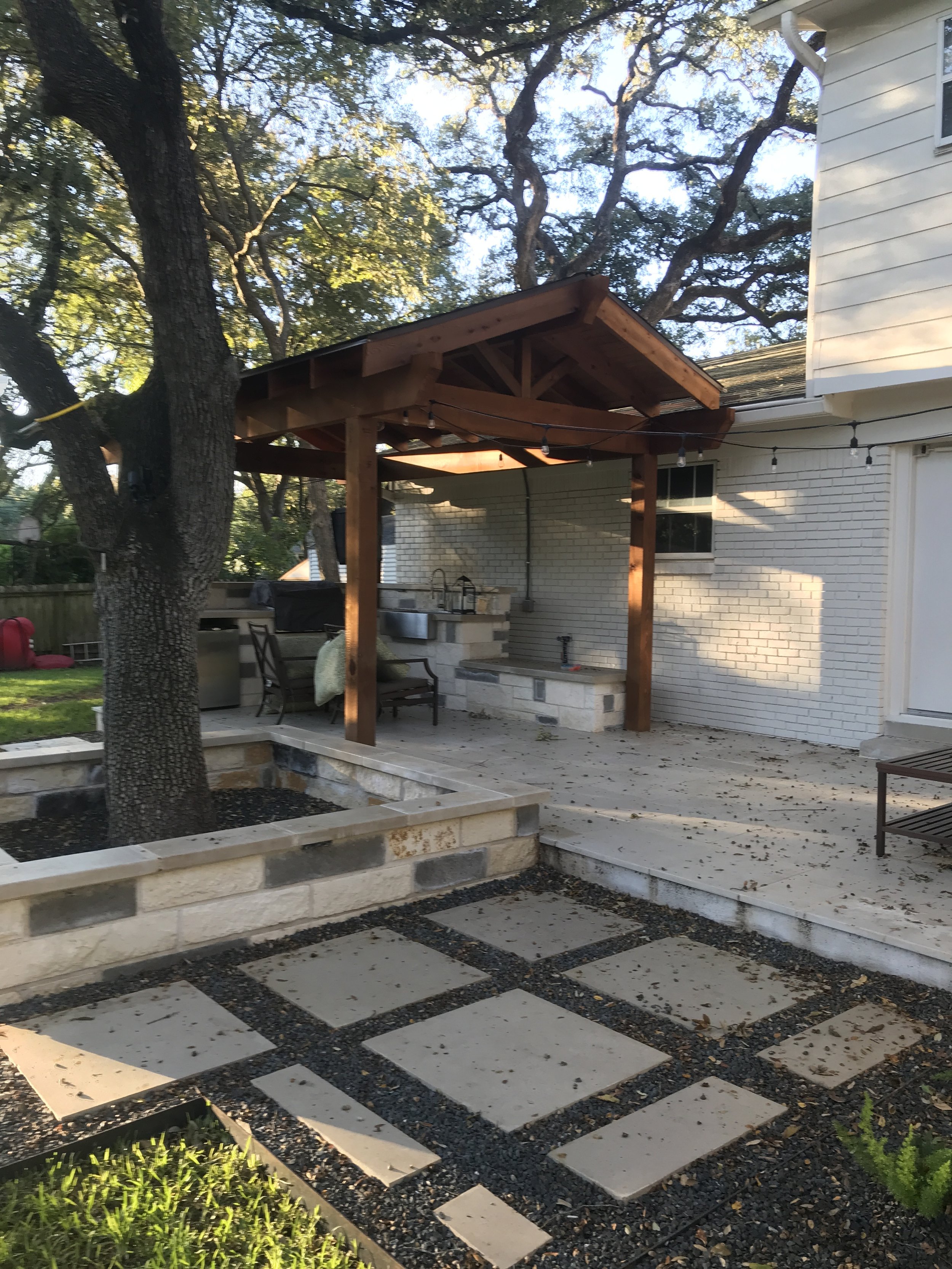 texas outdoor kitchen designs on Terra Dura Landscapes