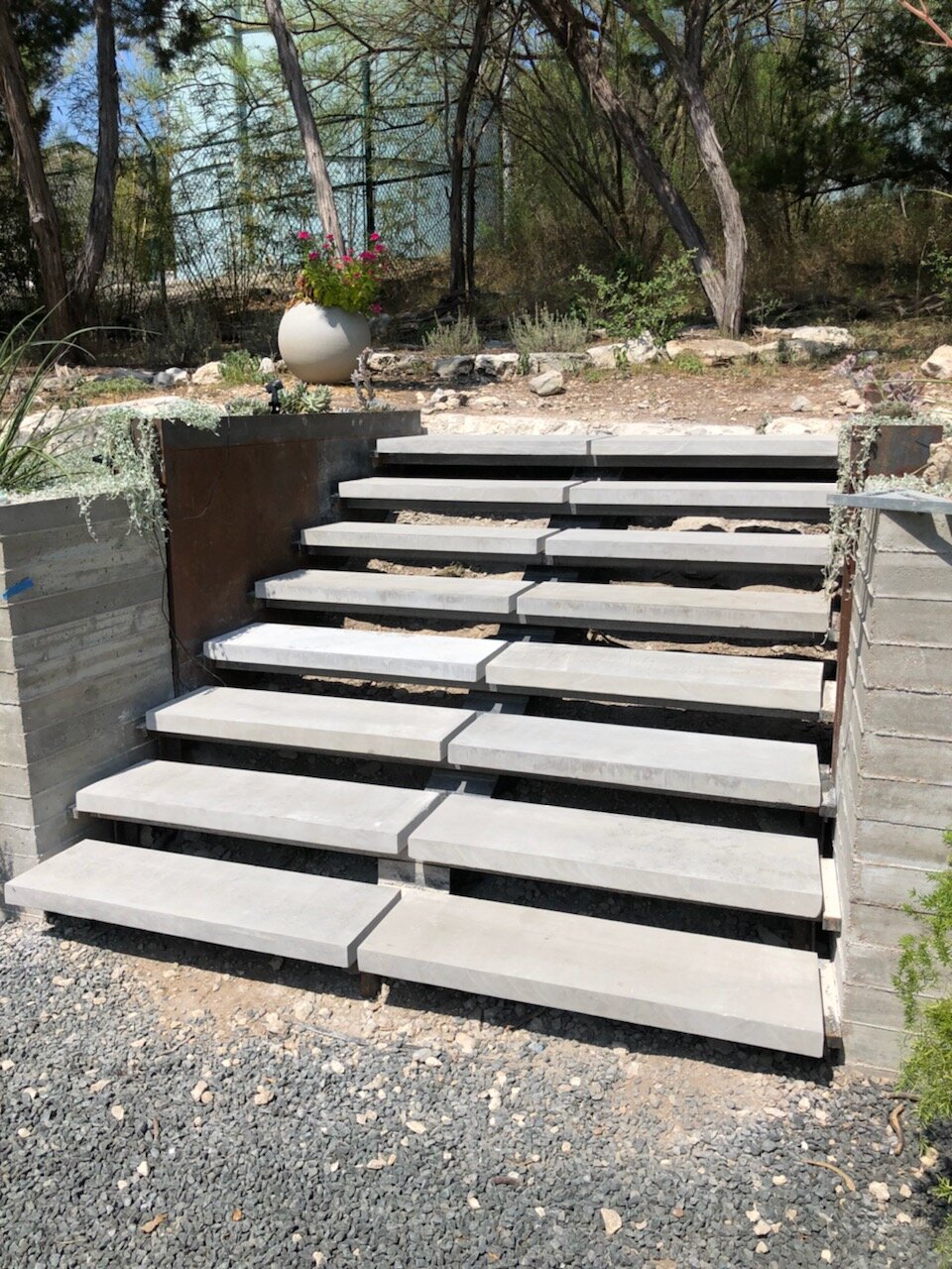 Custom Floating Steps