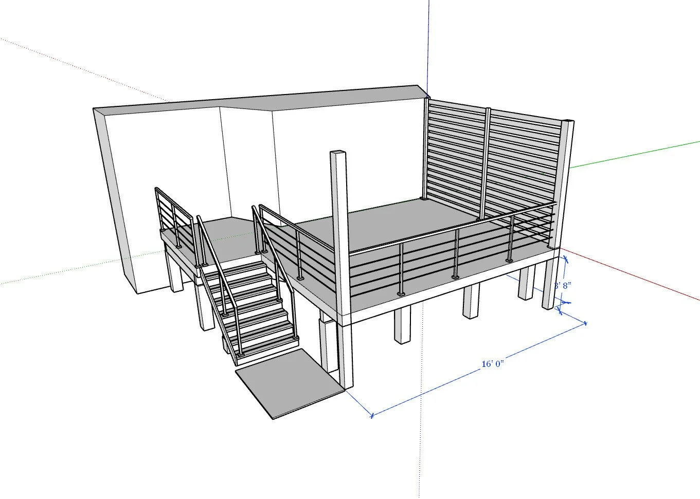 Northwest Hills Neighborhood Deck 