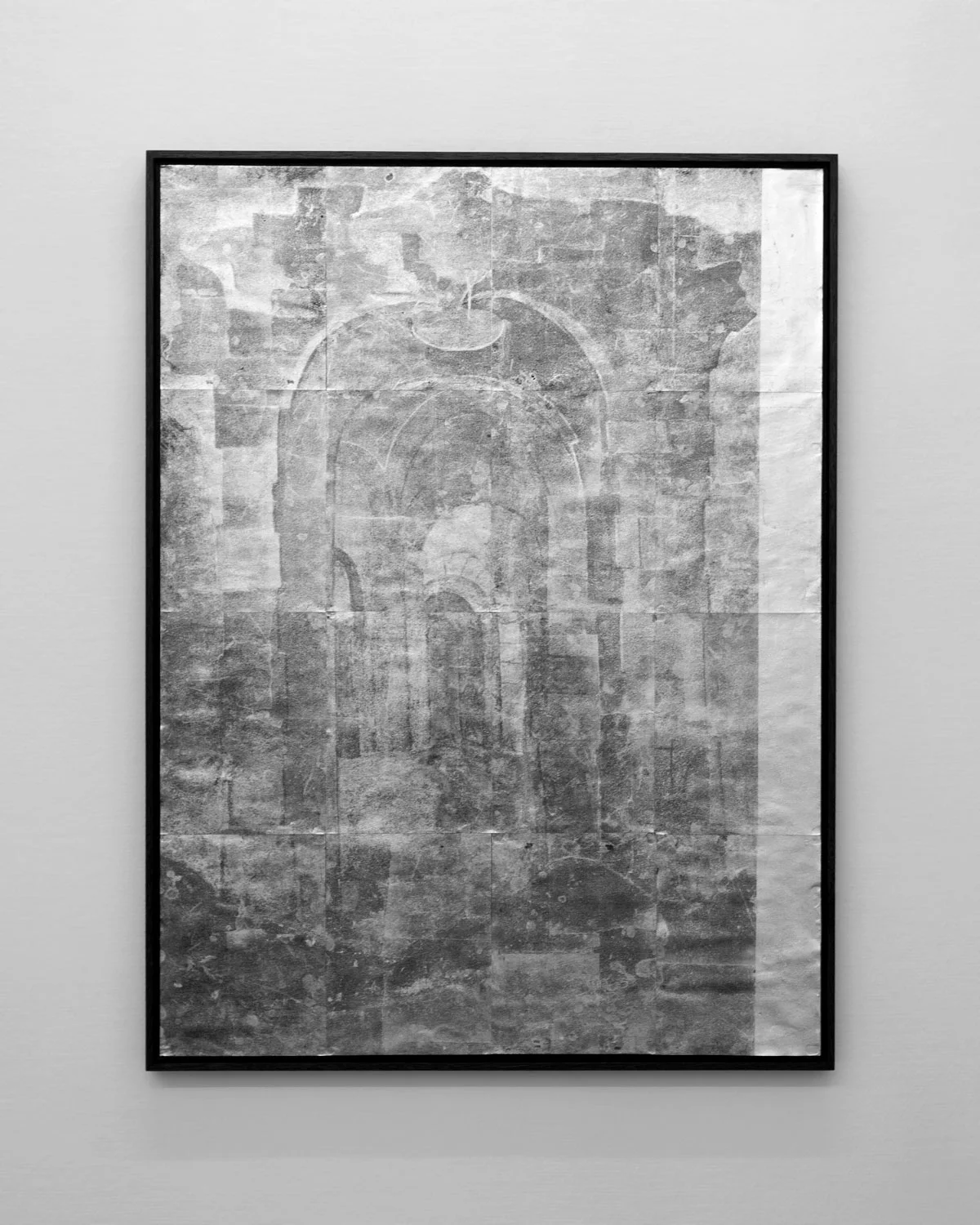  Gate towards garden, 110 x 83 cm, 2017, gelatin silver on silver. 
