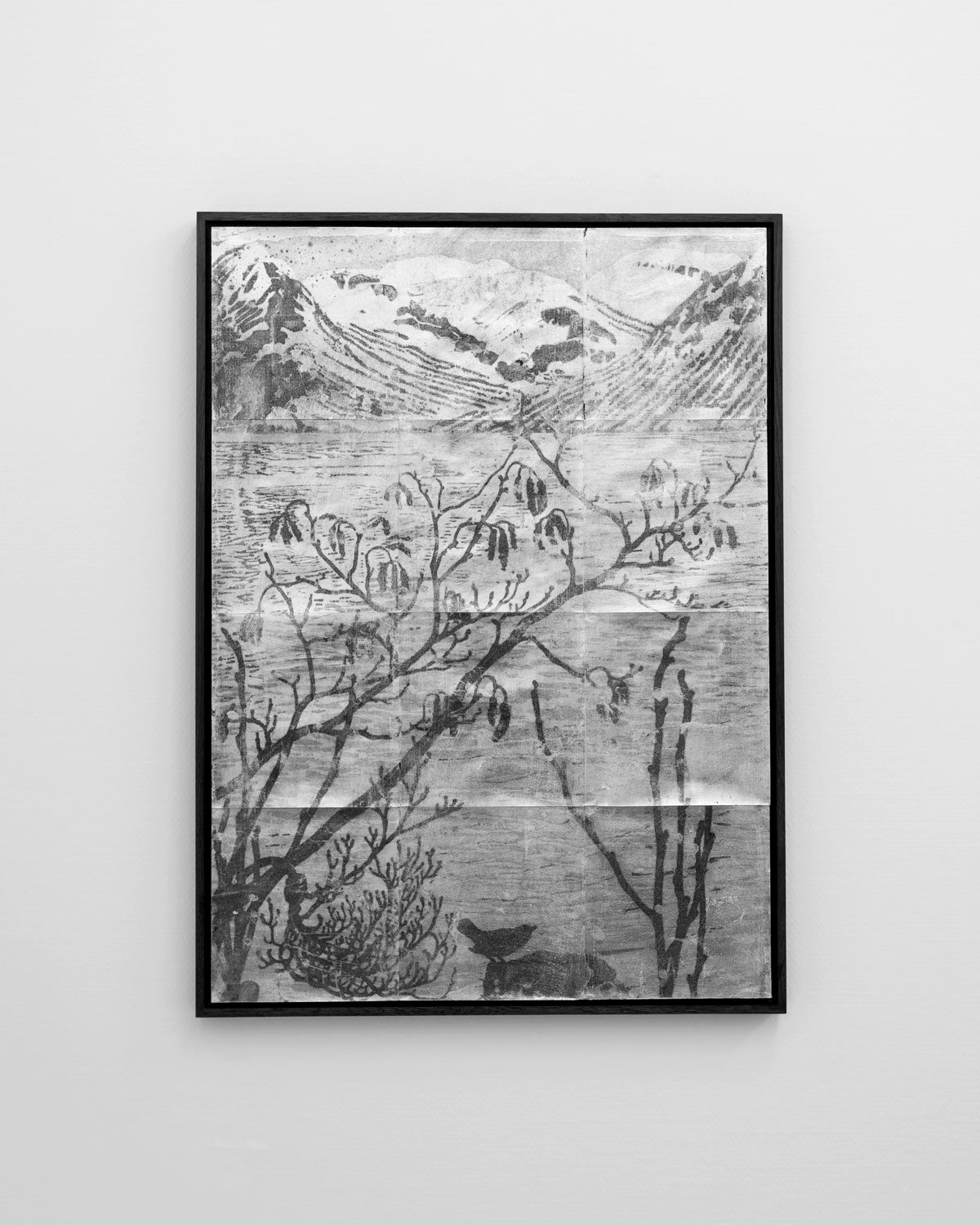  Vue, 83 x 63 cm, 2017, gelatin silver on silver. 