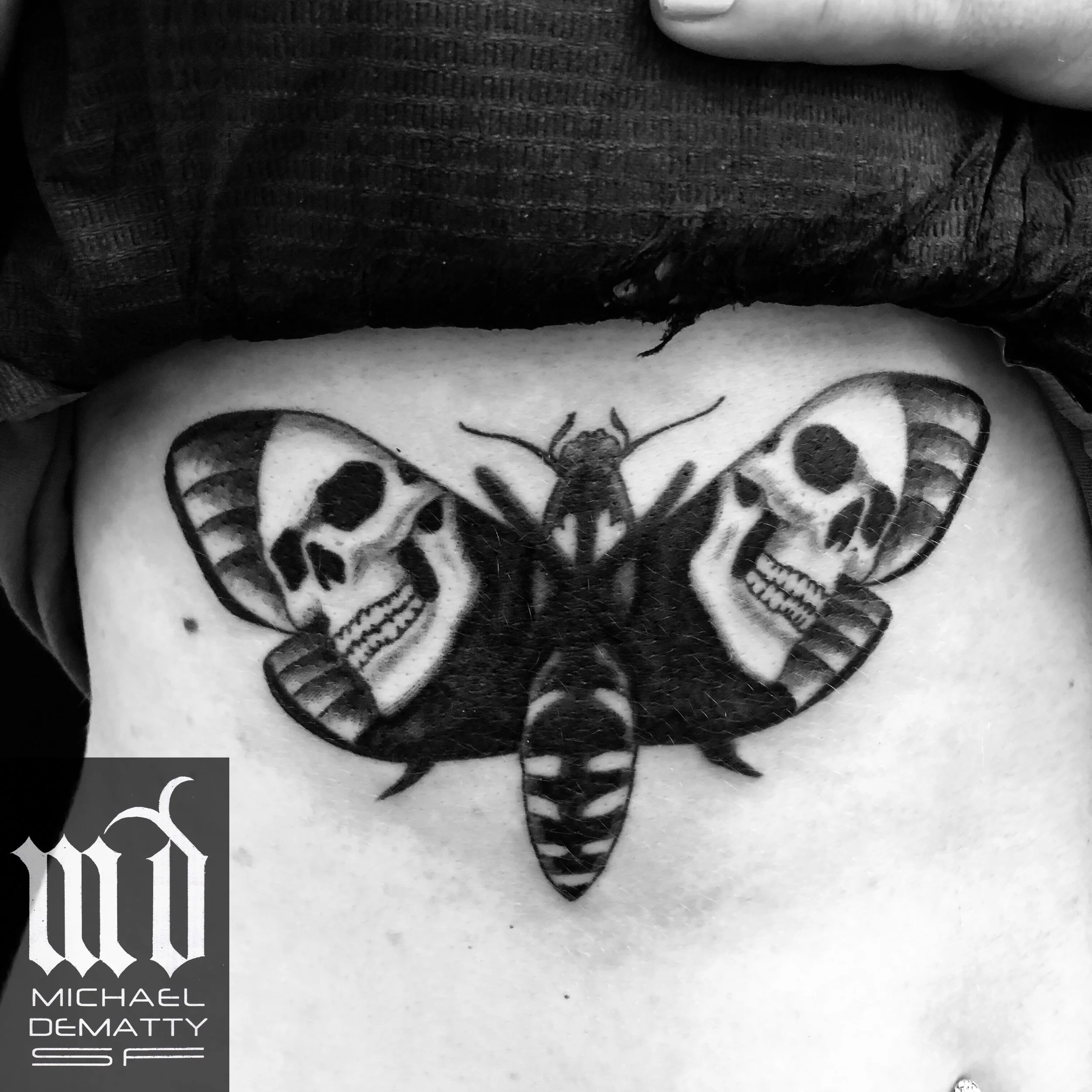 Michael Black Blue Tattoo