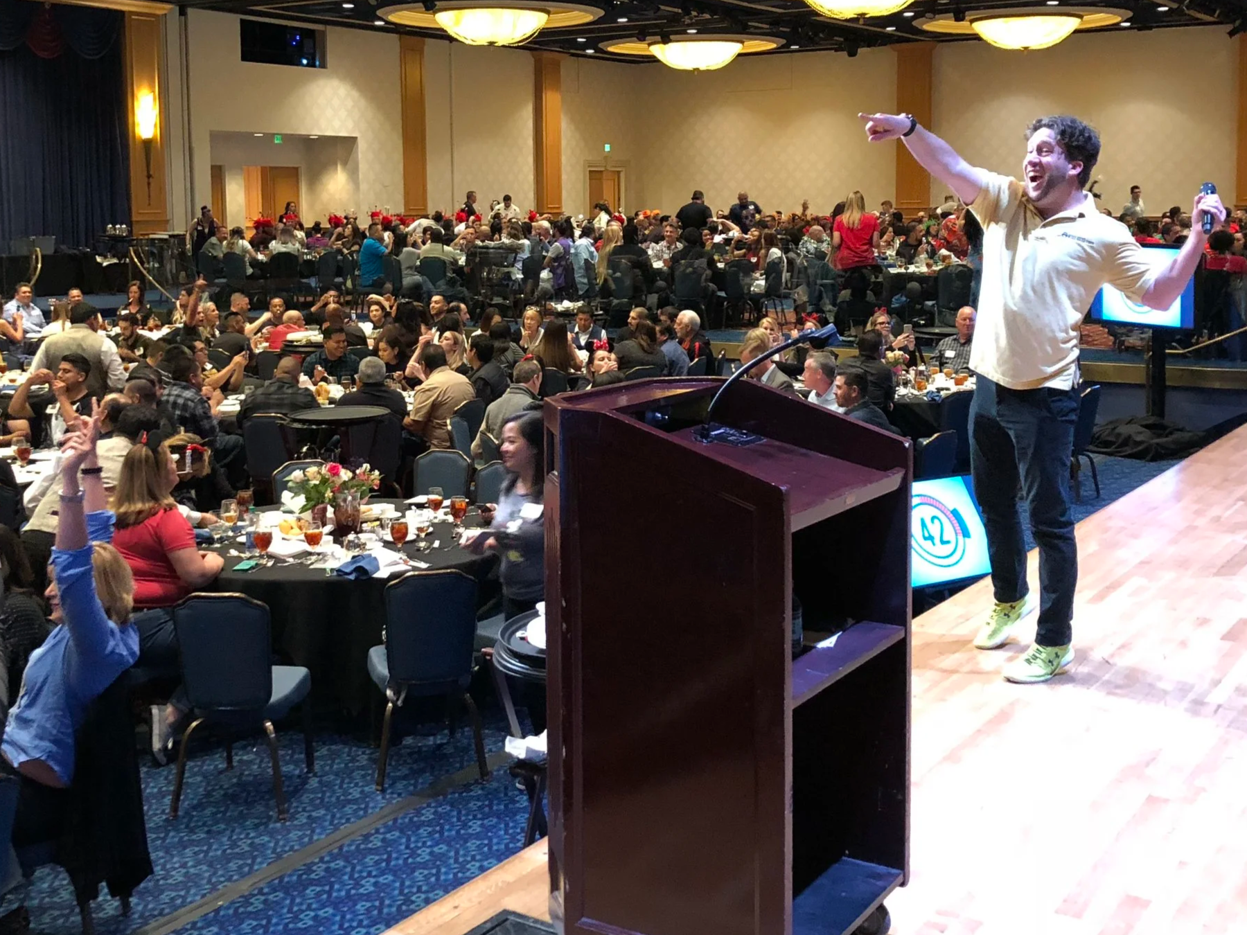 Myles rocks the crowd