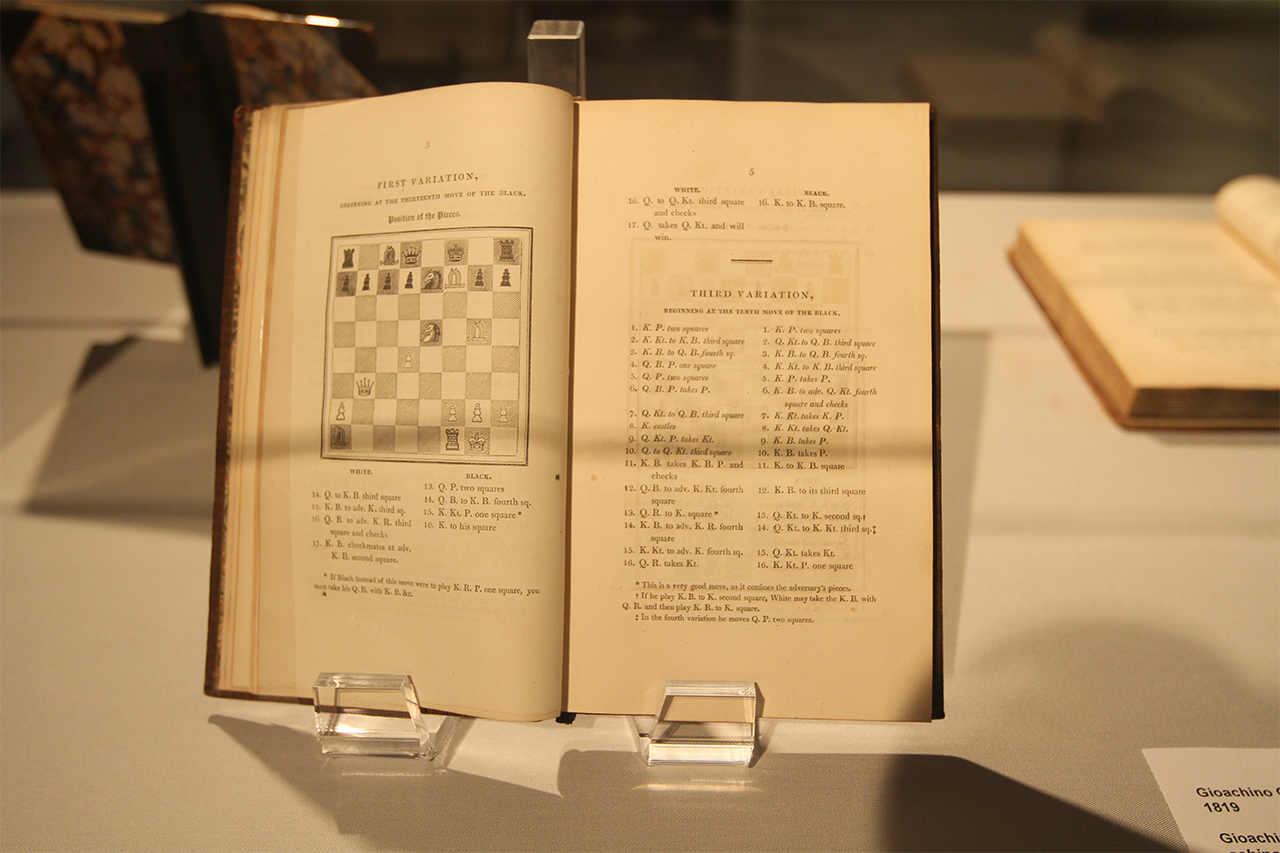 Book by chess icon Paul Morphy at World Chess Hall of Fame. 
