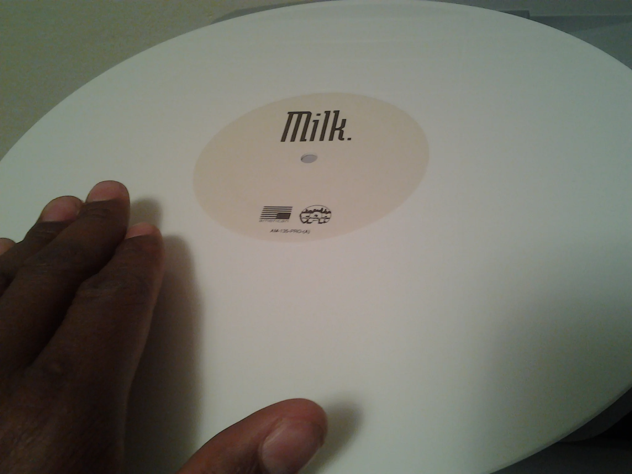 WHITE vinyl...so precious....my precious....