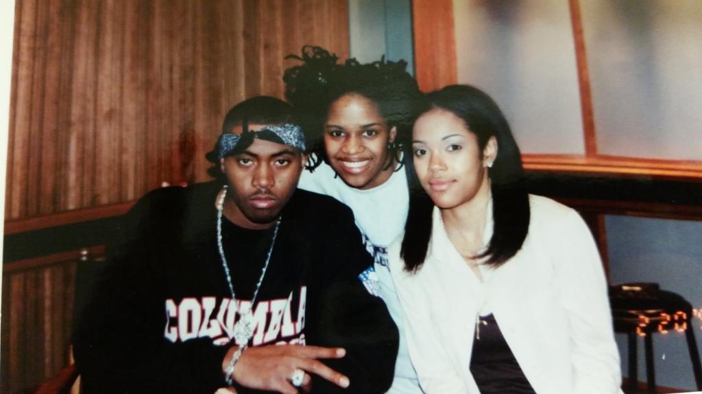 Legendary rapper Nas, Thembisa MShaka and Cha Cha when life was illmatic!