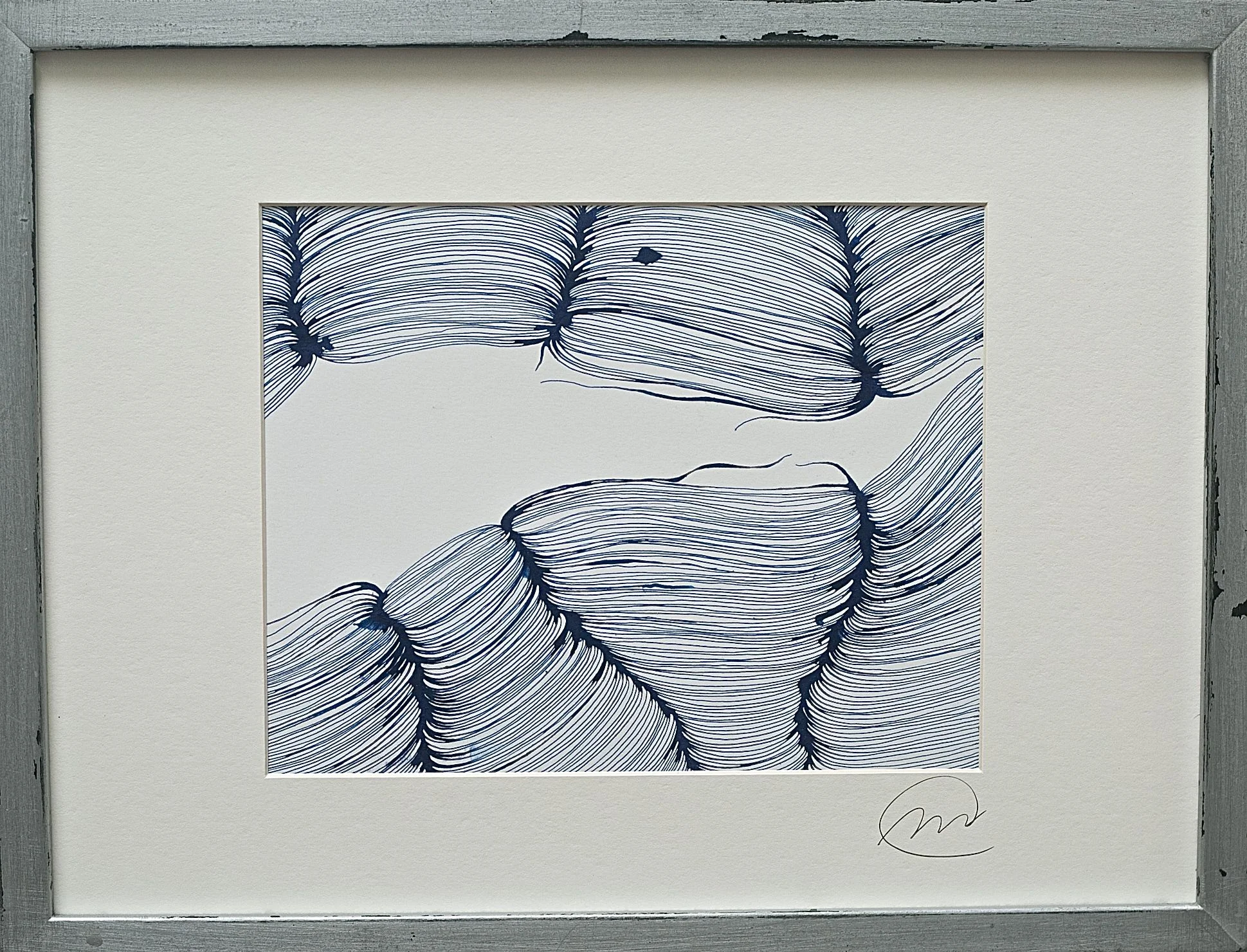 Horiztonal Blue | SOLD