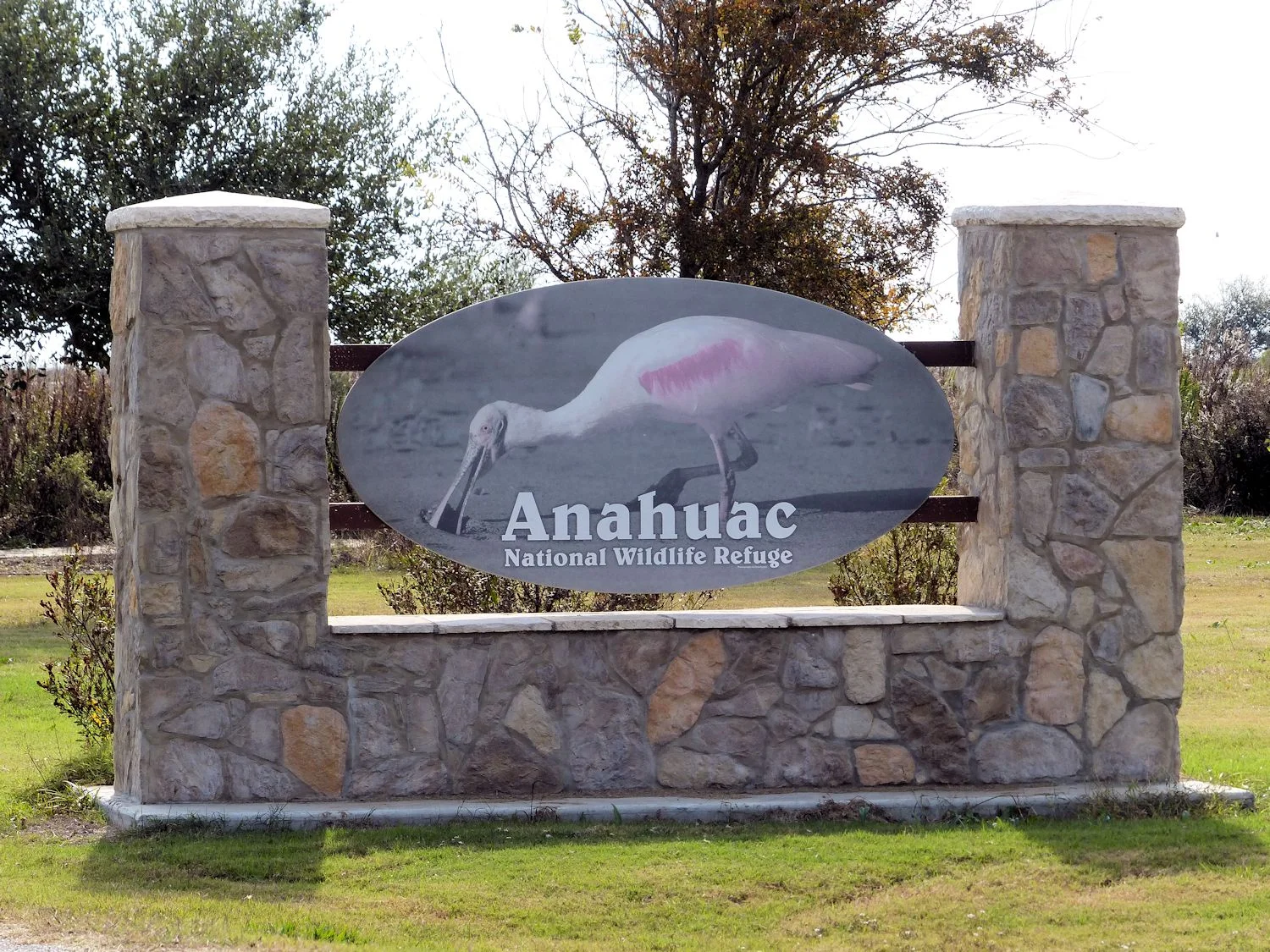 Main entrance to Anahuac