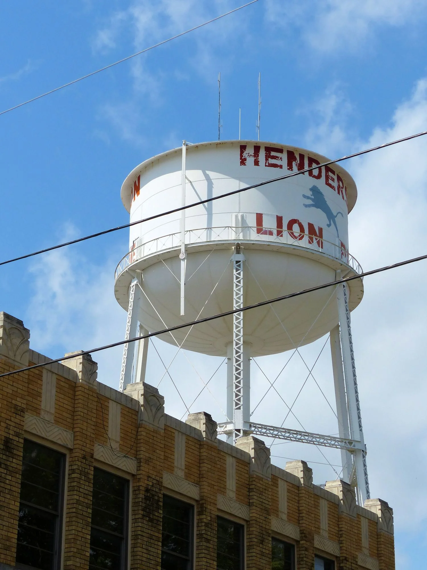 Henderson water tower