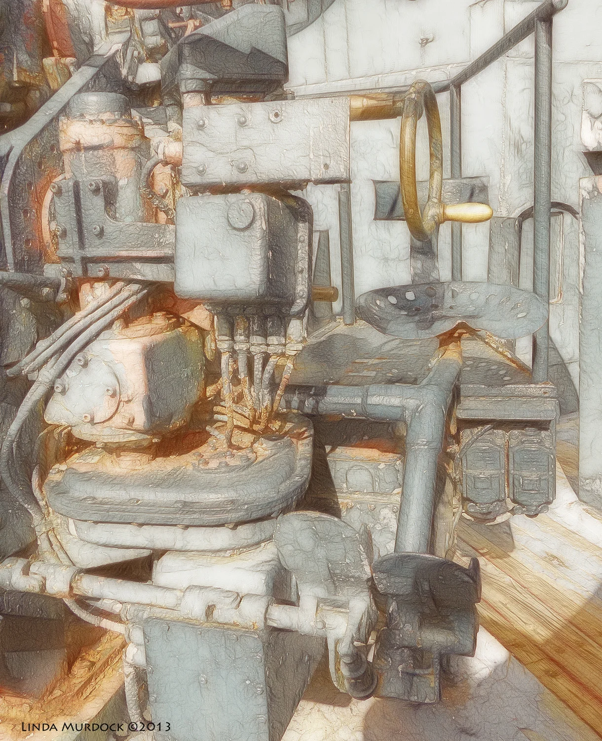 Anti-aircraft gun given a bit of Fractalius