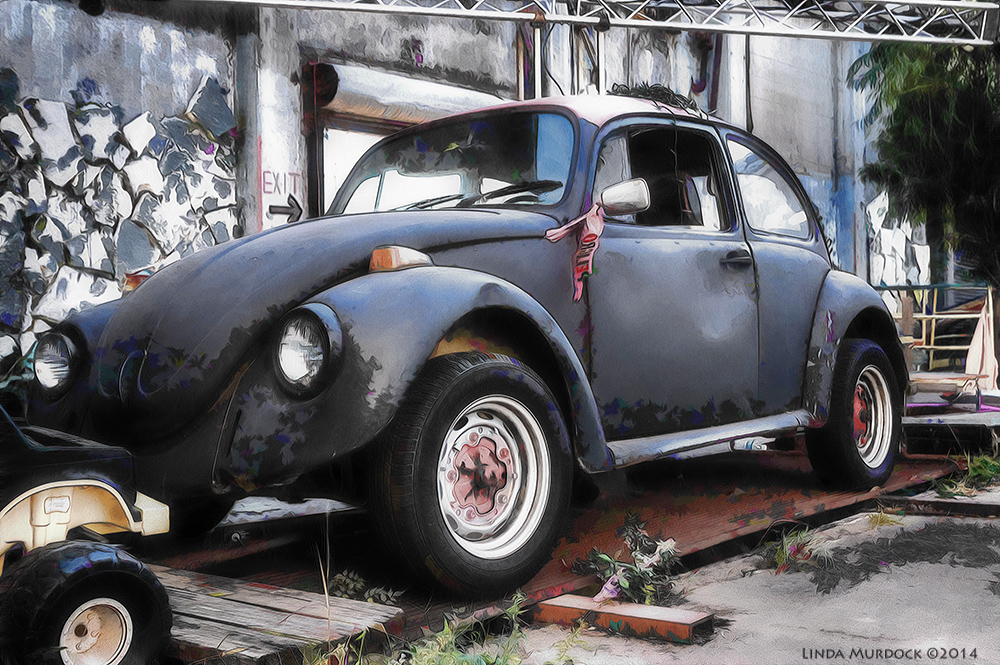 Classic VW Bug Sony A77 II with 16-50mm DT f/5.6 ISO 640 HDR