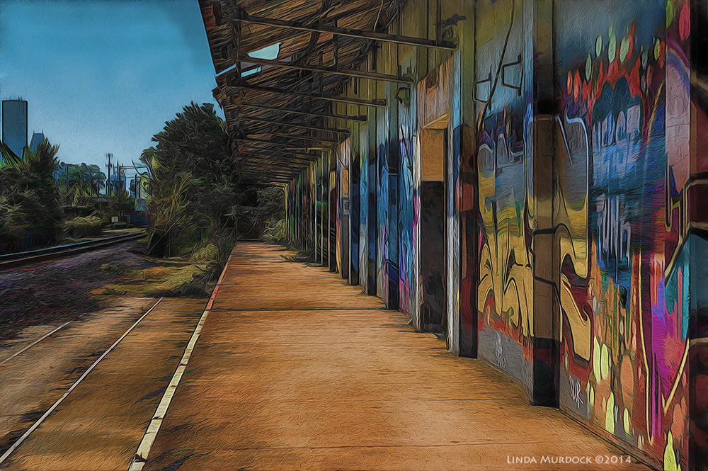 Decades ago, the train stopped here for bags of Comet Rice Sony A77 II with 16-50mm DT f/7.1 ISO 200 HDR with post-processing