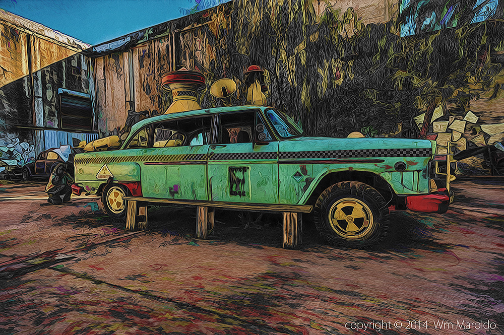 Retired tech writer behind retired Art Car Photography and Digital Art by William Maroldo