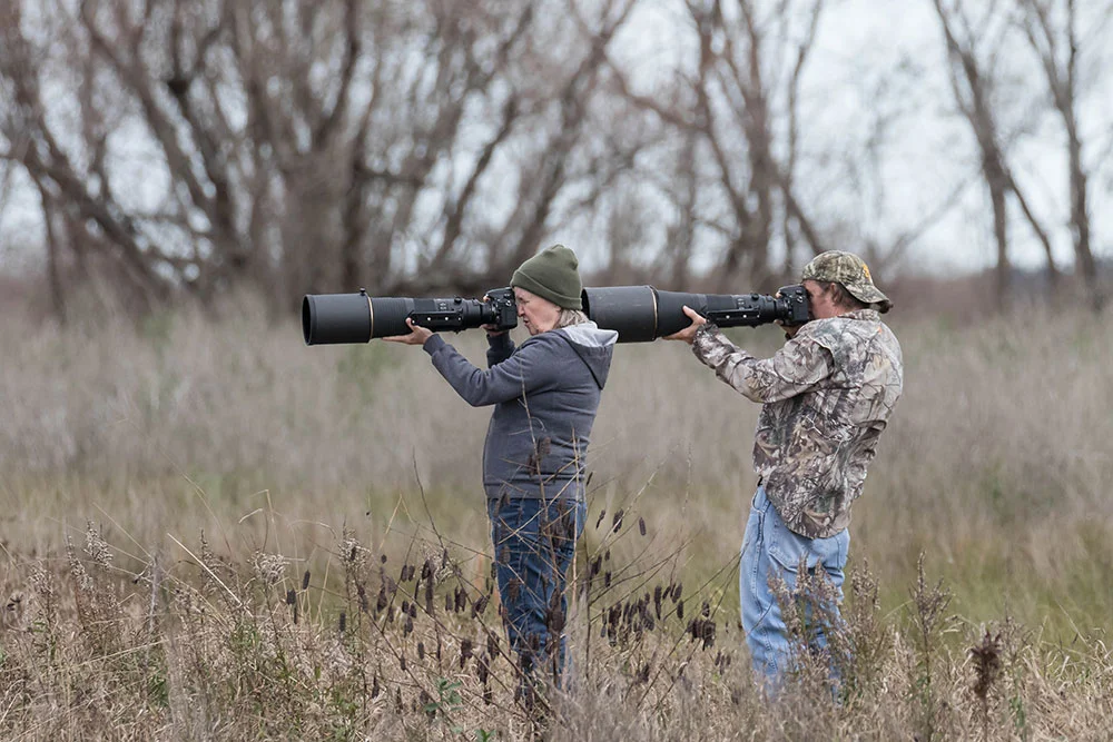 Hard at work! Photo by Cheryl Vance-Kiser, Coastal Creek Photography