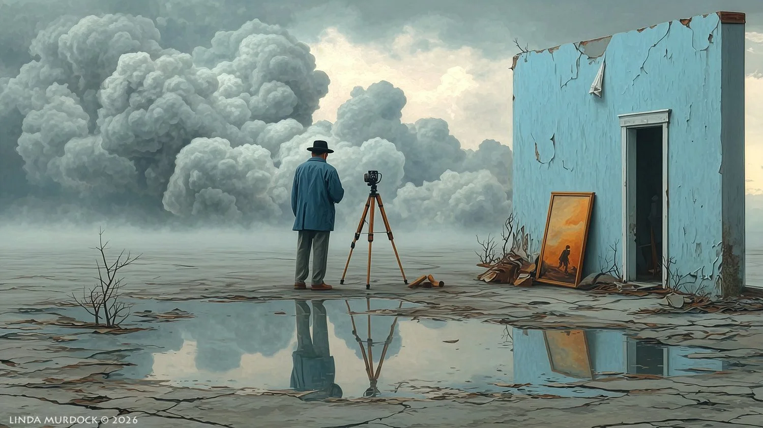 芸術写真 SKY (art photography works) Two Photographers, Half a 