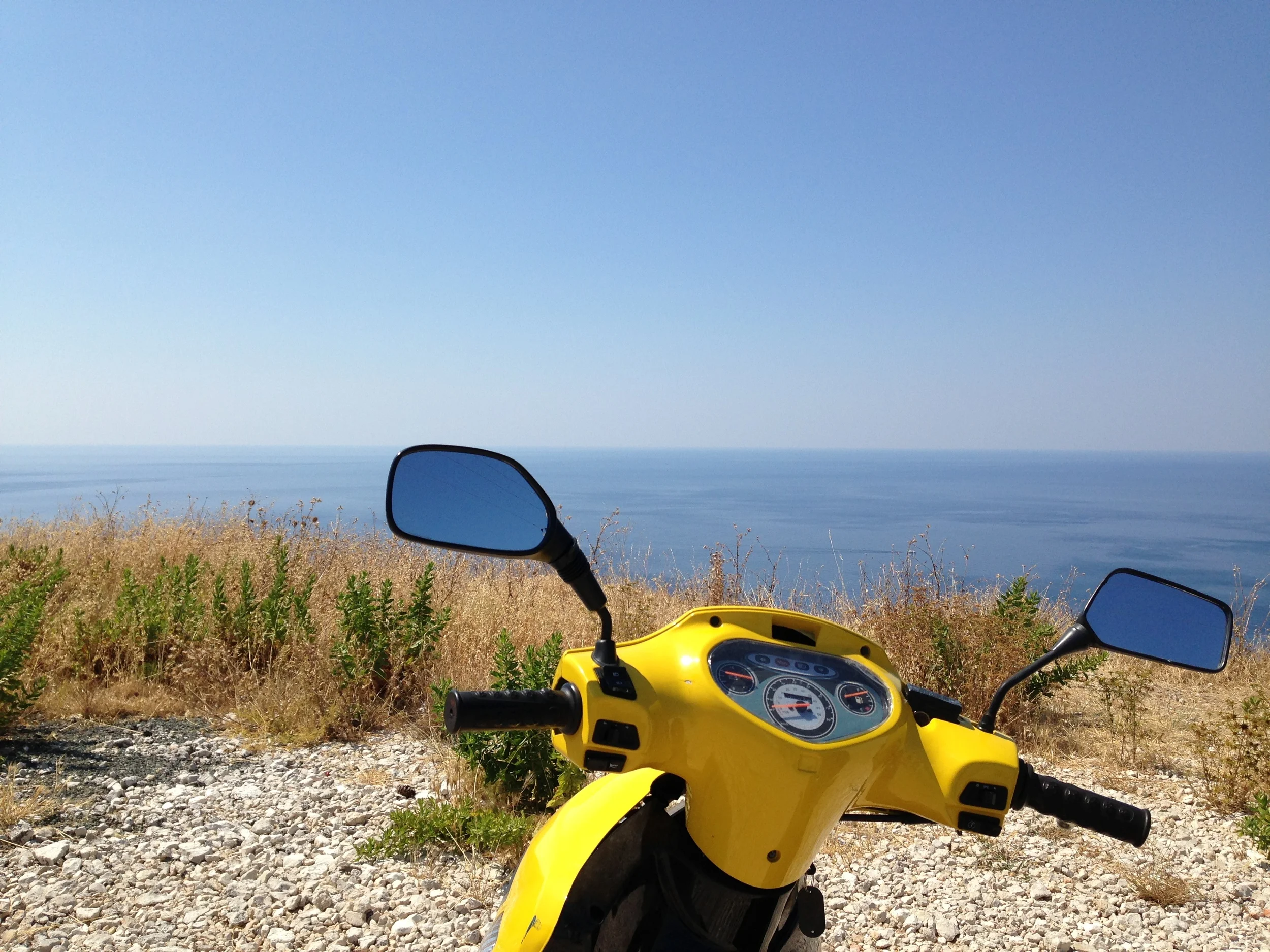 Summer drive around Mljet Island