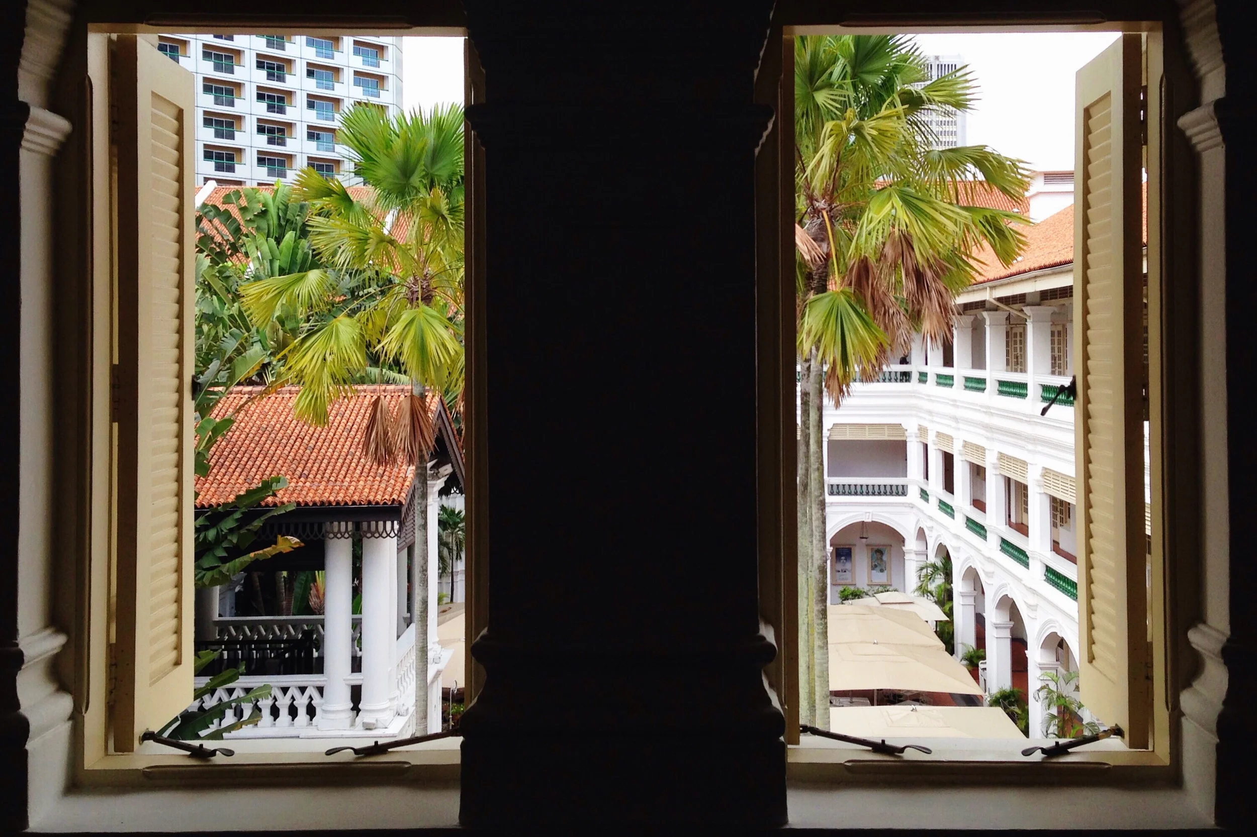 View from the third floor
