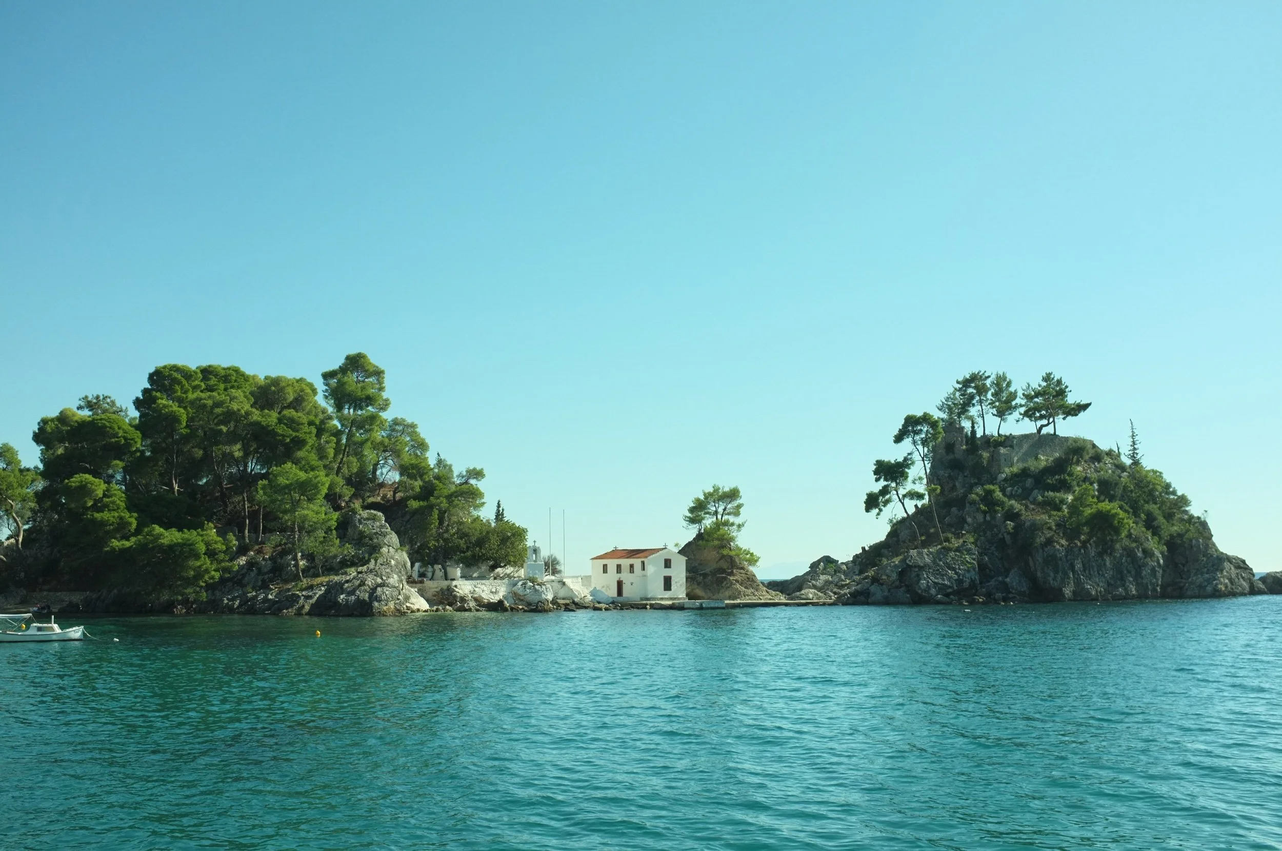 Riding south: Parga