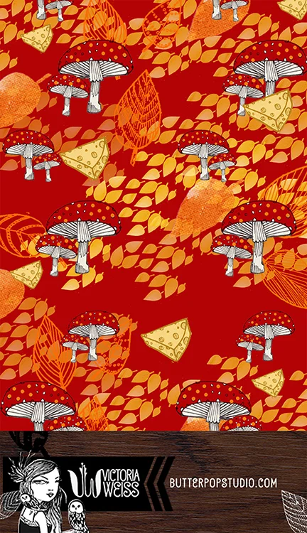 FallRedMushroomswcheese.jpg