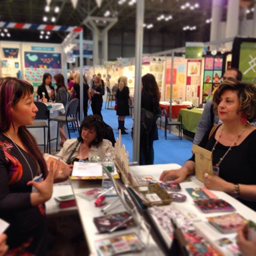 Me talking to Lilla Rogers, Super Star Agent!! I love her. 