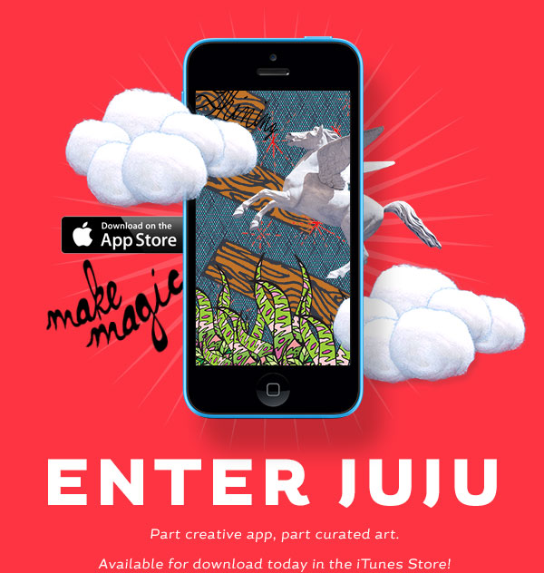 My art is licensed with juju