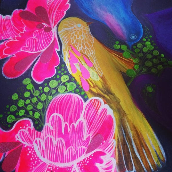 Playing with new florals and things.. 