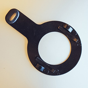 The removable gobo holder.