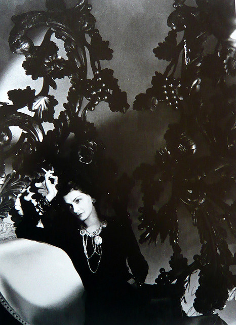 Coco Chanel photographed by Horst in 1937. Clearly this was during his 'darker' style and during the same year Vogue lectured him on not having enough light in his shots.