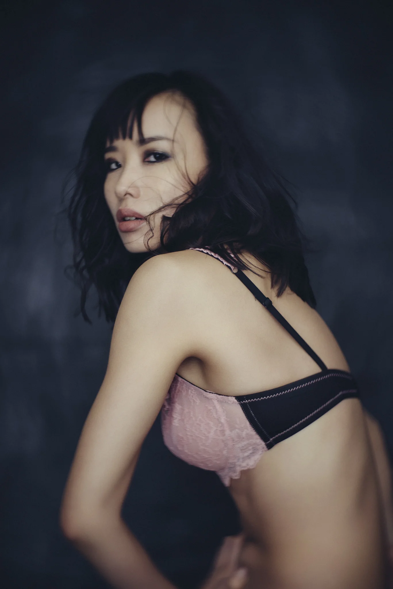 Single light portrait taken at f2 - Bokeh control 4