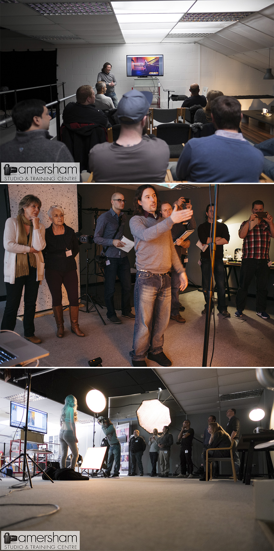 The Colour & Exposure workshop will take place at Amersham Studios on the outskirts of London UK. I have held many workshops here and they have an excellent space and facilities. Amersham is also situated on the tube network it provides easy access to both local and international attendees alike.