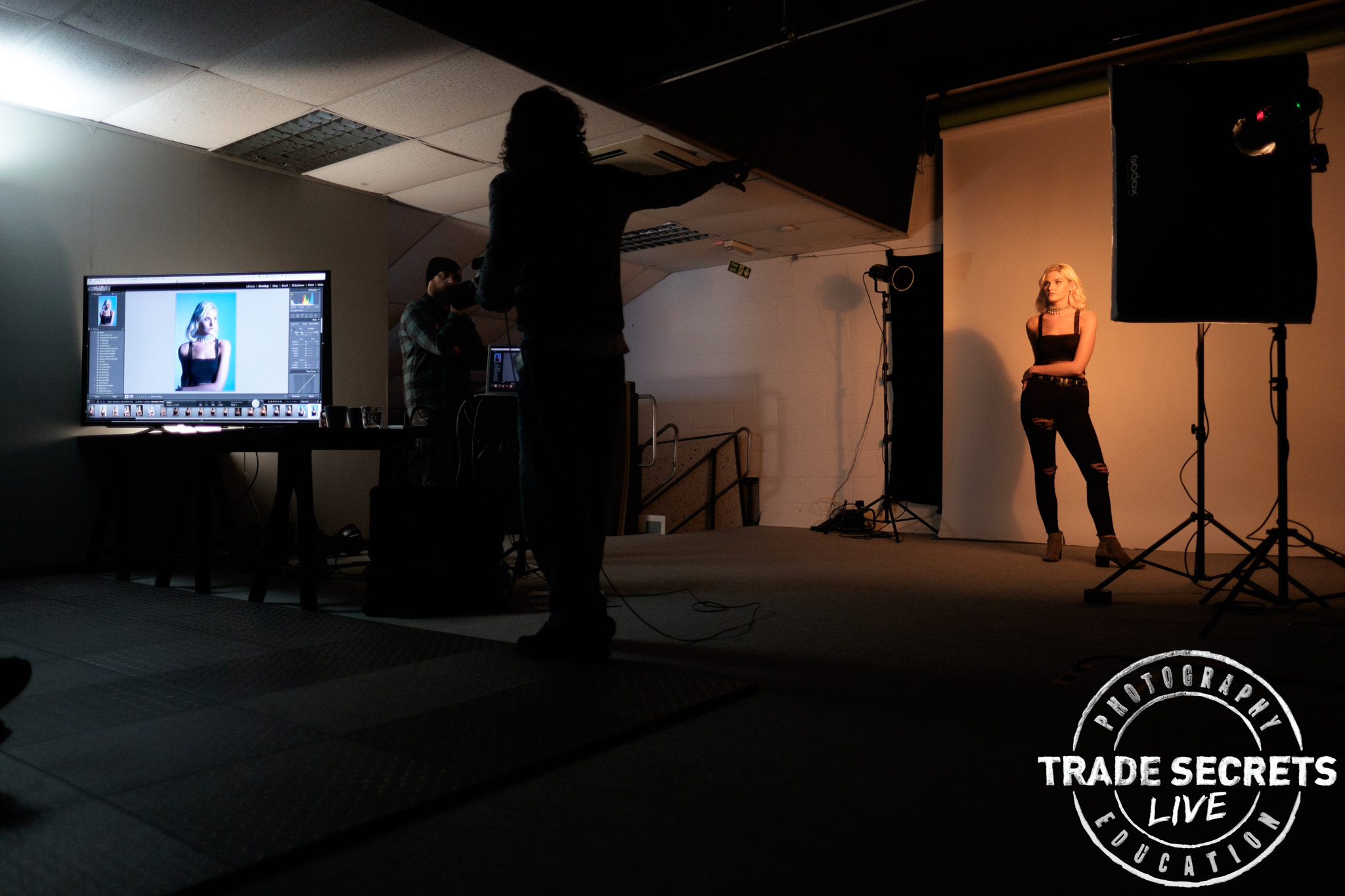Setting up the initial shoot.