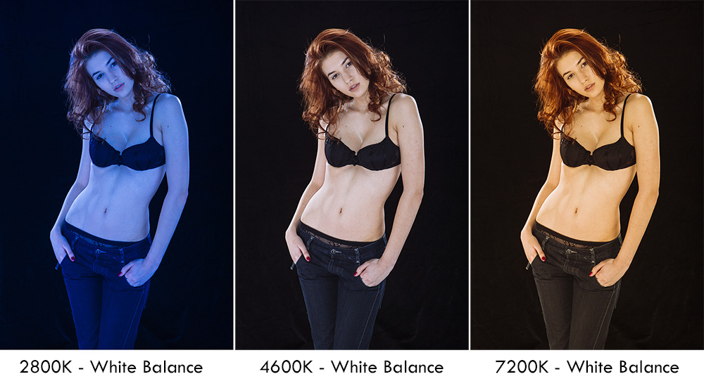You can clearly see above that if you're using classic lighting you'll still need to be careful not to push the white balance too far. Yes you can warm it up or cool it down a little but drastic adjustment like we see here are never going to be acceptable.