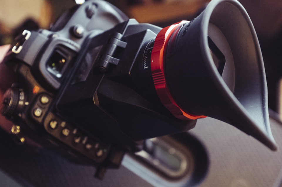 DSLR Video Loupe: I'd love to tell you that I spent hours deliberating over which video loupe to purchase, but alas it simply came to the fact that this one had red bits on it.