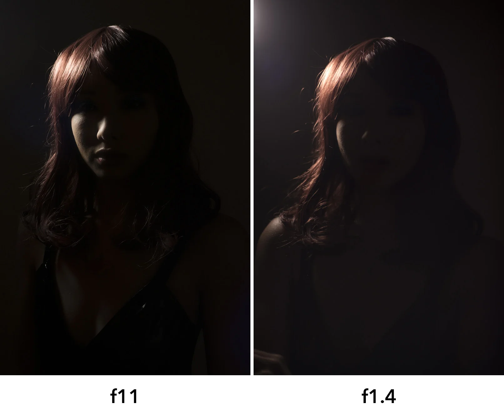 The f11 shot here is very crisp and with a lot of contrast, conversely the f1.4 shot has that extreme flare entering the image. The only difference between those two images is the f number illustrating just how much of an effect it can have.