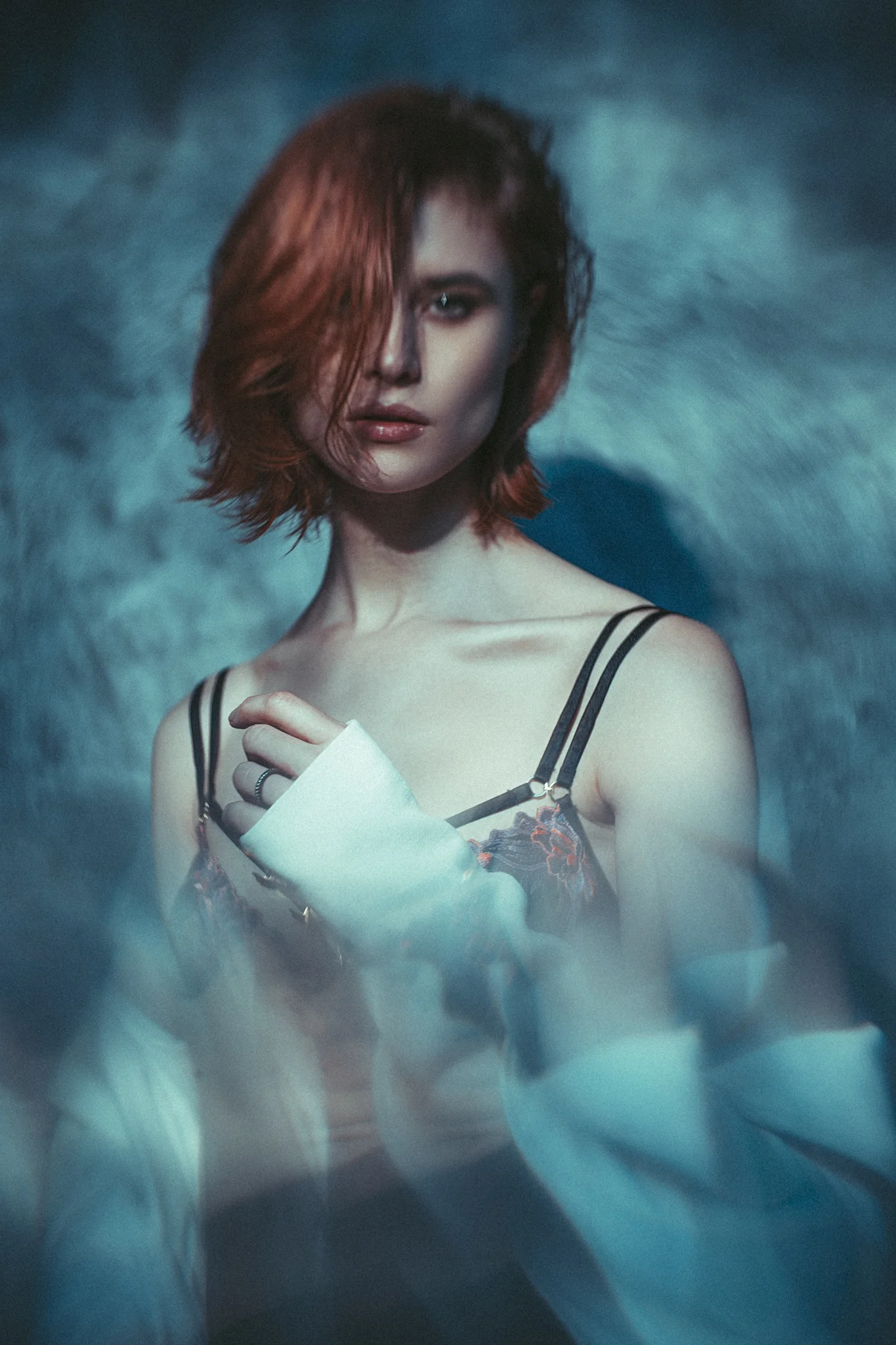 Click to enlarge: Keep building and adding elements and you’ll end with something a little more unique. Here I’ve added a backdrop, I’m shooting with an ‘art’ lens and I’m also shooting through a wine glass.