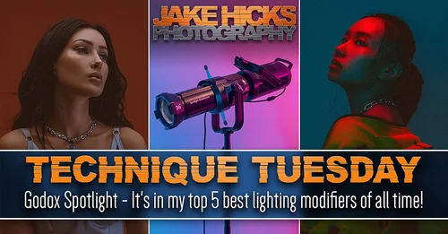 Godox Spotlight - It's in my top 5 best lighting modifiers of all time
