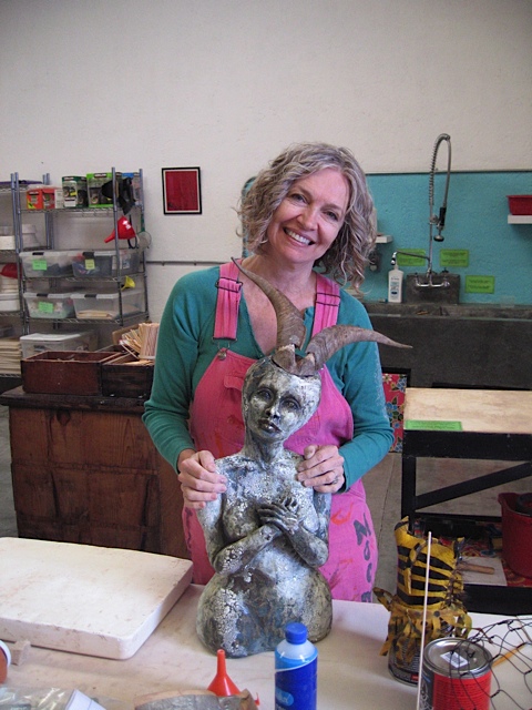 Atlanta sculptor Annie Evans