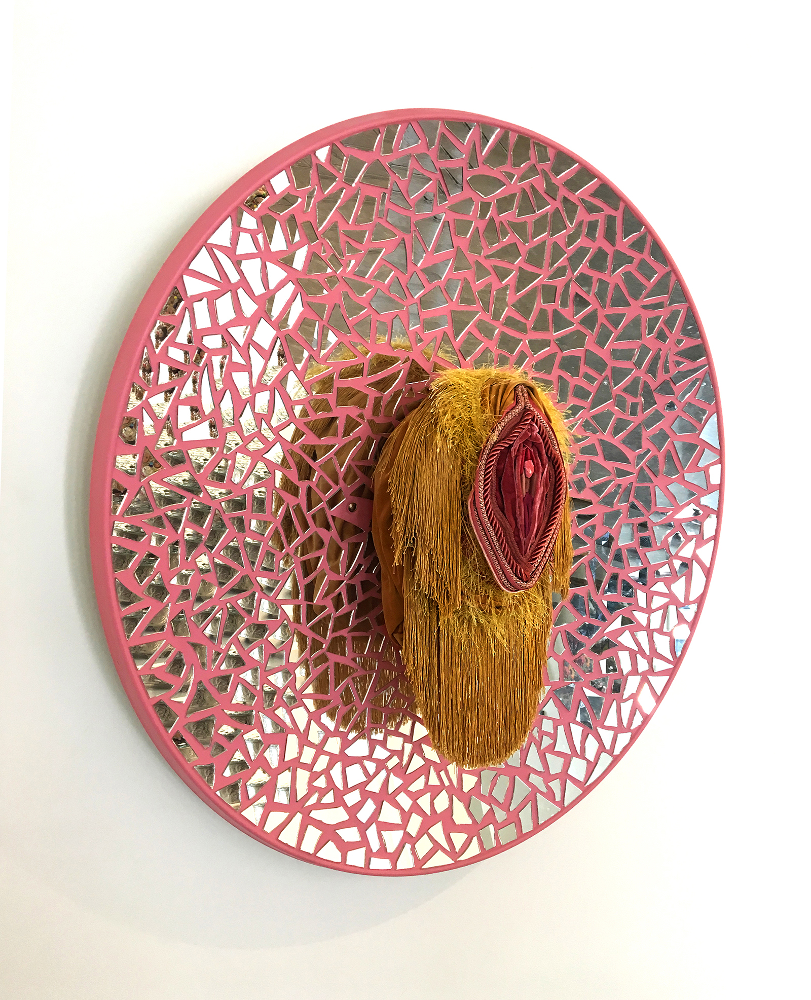 Shirley + Mirror Adorned Display Dish