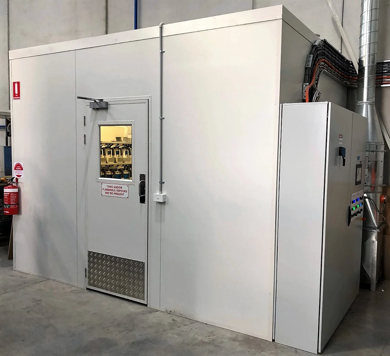 Commercial Paint Mix Room