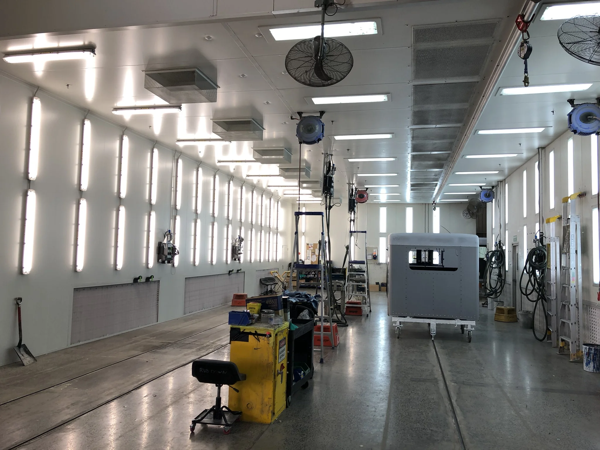 Sanding Booth Expansion