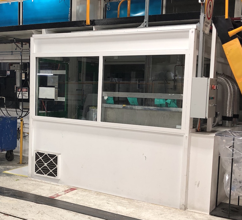 Solvent Gun Wash Station