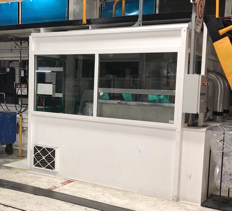 Solvent Gun Wash Station